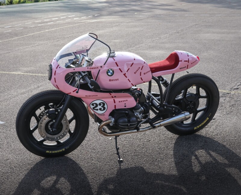 BMW R80 Cafe Racer Pink Pig