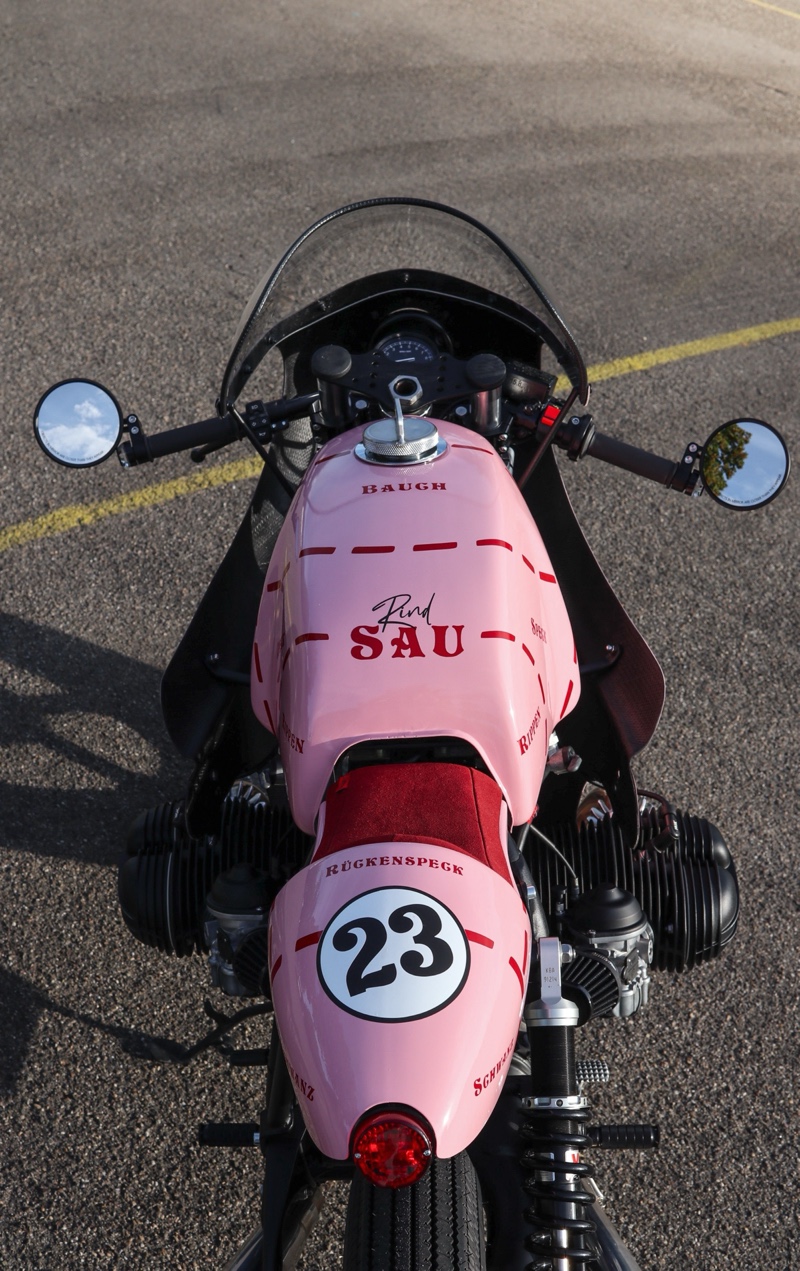 BMW R80 Cafe Racer Pink Pig