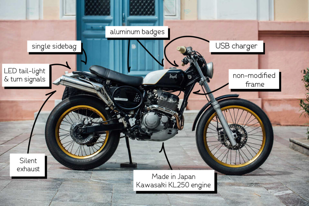 Kawasaki Super Sherpa 250 Scrambler