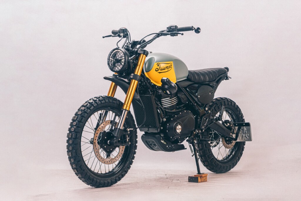 Triumph Scrambler 400 X Custom